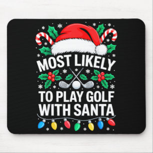 Tapis De Souris Plus Susceptible De Jouer Au Golf Avec Le Maillot