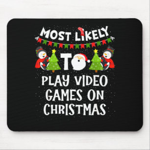 Tapis De Souris Plus susceptible de jouer aux jeux vidéo drôle de