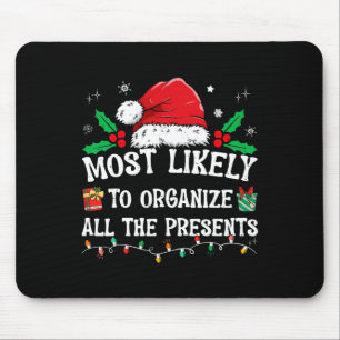 Tapis De Souris Plus susceptible d'organiser tous les cadeaux de l