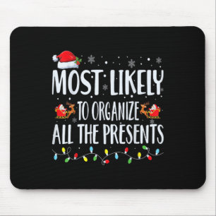 Tapis De Souris Plus susceptible d'organiser tous les cadeaux de l