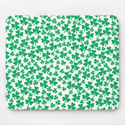 Tapis De Souris Plusieurs Shamrocks (Devant)