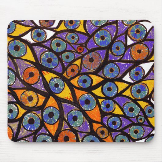 Tapis De Souris Plusieurs yeux (Devant)