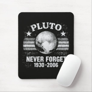 Tapis De Souris Pluton N'oublie Jamais