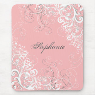 Tapis De Souris Plutôt Baroque Rose