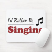 Tapis De Souris Plutôt chante (Avec souris)