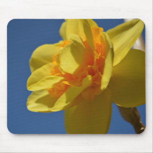 Tapis De Souris Plutôt coloré jaune fleur mousepad.