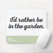 Tapis De Souris Plutôt dans le Garden (Avec souris)