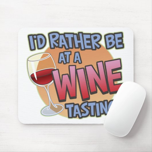 Tapis De Souris Plutôt Déguster Mousepad (Avec souris)