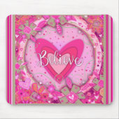 Tapis De Souris Plutôt Inspirant Floral Flourish Inspirivity (Devant)