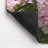Tapis De Souris Plutôt Rose Des Fleurs De Laurel Souris Pad (Coin)