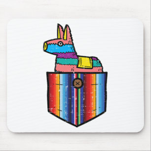 Tapis De Souris Pocket Pinata Serape Cinco De Mayo Fiesta Mexicain