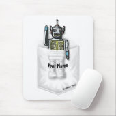Tapis de souris Pocket Robot (Avec souris)
