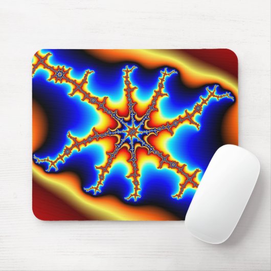 Tapis De Souris Poêle - Fractal Mousepad (Avec souris)