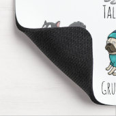 Tapis De Souris Poème Sympa Illustré Chiens De Chien De Chien (Coin)