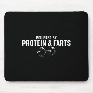 Tapis De Souris Poids Lifting Alimenté Par La Protéine Et Les Pâte