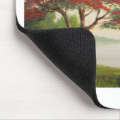 Tapis De Souris Poinciana royal (arbre flamboyant) (Coin)