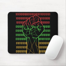 Poing de Black Power du BLM pour les geeks