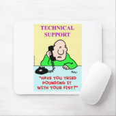 Tapis De Souris poing de broyage de support technique (Avec souris)
