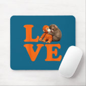 Tapis De Souris Poing singe mignon (Avec souris)