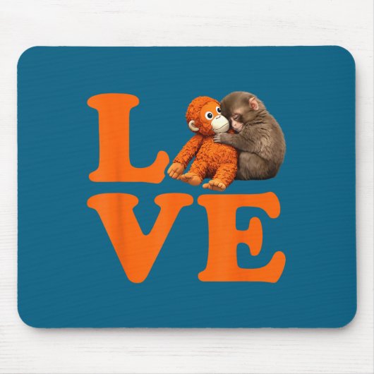 Tapis De Souris Poing singe mignon (Devant)
