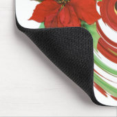 Tapis De Souris Poinsettia Swirl (Coin)