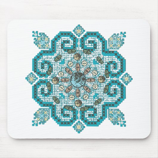 Tapis De Souris point croisé (Devant)