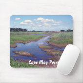 Tapis De Souris Point de Cape May, NJ (Avec souris)