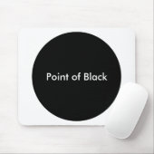 Tapis De Souris Point de Noir (Avec souris)