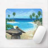 Tapis De Souris Point de pélican (Avec souris)