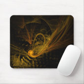Tapis De Souris Point de rupture Art Abstrait Mousepad (Avec souris)