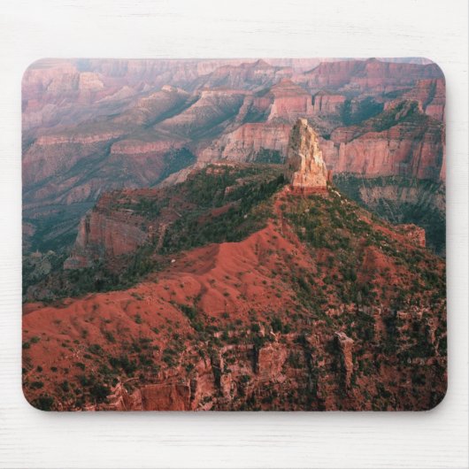 Tapis De Souris Point impérial et bâti Hayden au coucher du soleil (Devant)