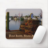 Tapis De Souris Point Judith, Île de Rhode (Avec souris)