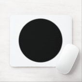 Tapis De Souris point noir classique (Avec souris)