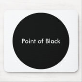 Tapis De Souris Point of Black (Devant)