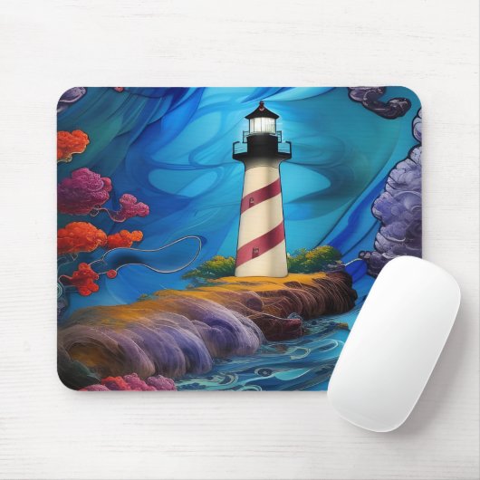 Tapis De Souris Point phare (Avec souris)