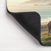 Tapis De Souris Point Reyes National Seashore Elk (Coin)