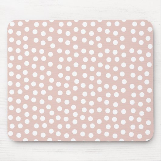 Tapis De Souris Point rose pâle (Devant)
