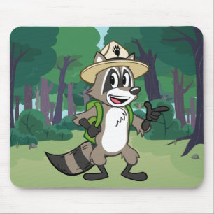 Tapis De Souris Pointage de Rick de garde forestière de Rick   de