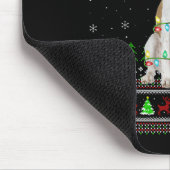 Tapis De Souris Pointer Chien laide de Noël Sweaters Holida (Coin)