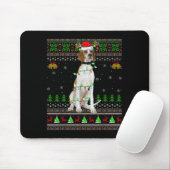 Tapis De Souris Pointer Chien laide de Noël Sweaters Holida (Avec souris)