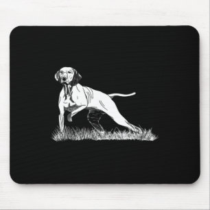Tapis De Souris Pointeur De Chasse Aux Oiseaux Vizsla Chien Pour C