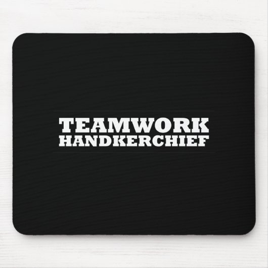 Tapis De Souris Pointeur de travail d'équipe (Devant)