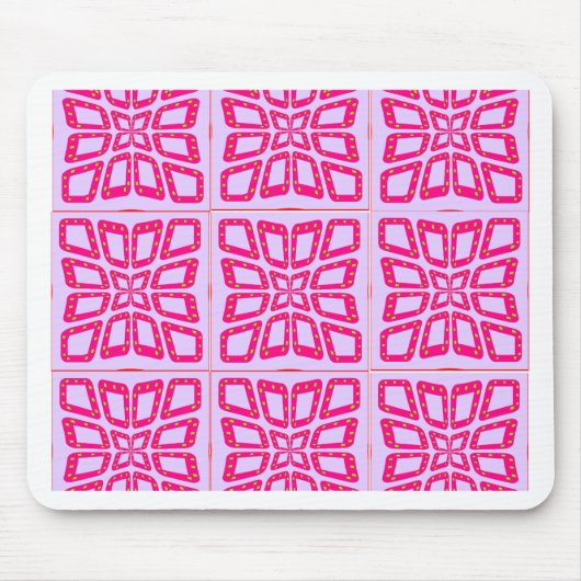 Tapis De Souris Pointeurs PSG Pinched Carreaux. (Devant)