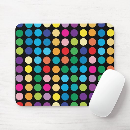Tapis De Souris Points chauds Mousepad- rétro (Avec souris)