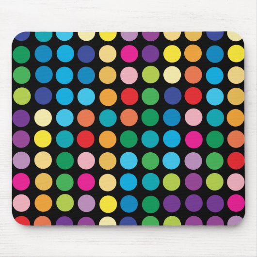 Tapis De Souris Points chauds Mousepad- rétro (Devant)