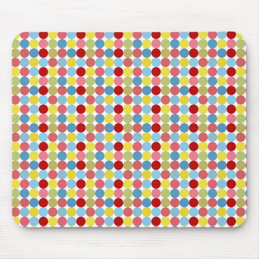 Tapis De Souris Points colorés (Devant)
