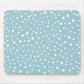 Tapis De Souris Points Dalmatiens Bleus, Points Dalmatiens, Impres (Devant)