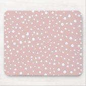 Tapis De Souris Points Dalmatiens Rose, Points Dalmatiens, Impress (Devant)