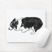 Tapis De Souris Points de concentration, pattes de calme (Avec souris)