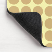 Tapis De Souris Points de crème neutre de mastic (Coin)